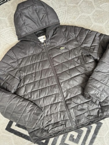 Lacoste sport black quilted - lacoste,