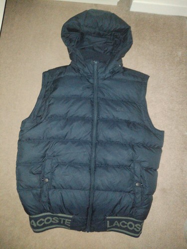 Lacoste men black quilted - men’s,