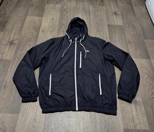 Lacoste jacket hooded - -,
