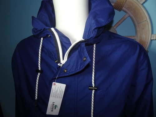 Lacoste mens hooded water - hooded,