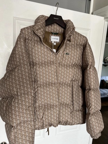 Lacoste gents monogram puffer - lacoste,