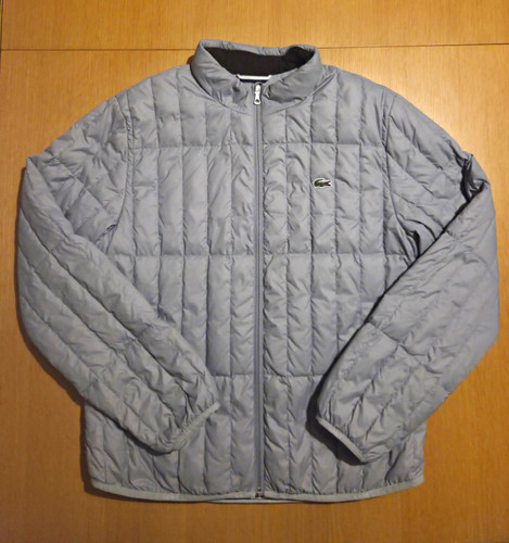 Lacoste men grey quilted - men’s,